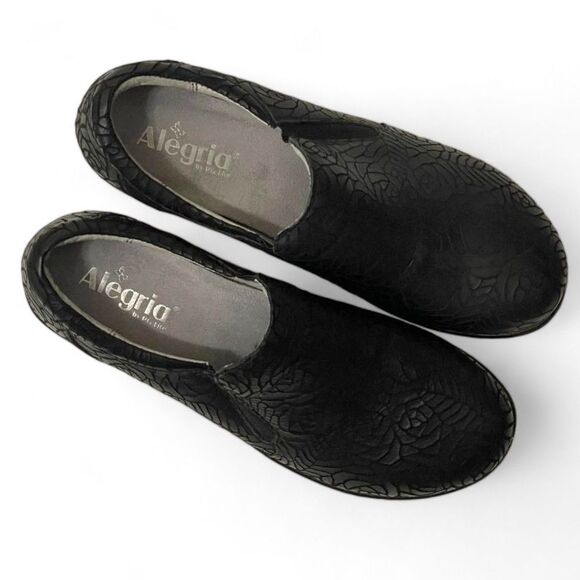 ALEGRIA Eryn Black Floral Notes, Size 41 / US 10.5 - Picture 9 of 14